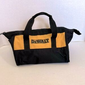 DeWalt Yellow and Black Ballistic Nylon 11-inch Mini Tool Bag NWOT
